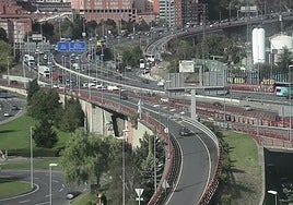 Finalizan las retenciones a la altura de Rontegi producidas por un accidente múltiple