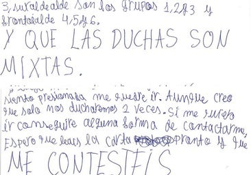 Estas son las cartas que destapan lo sucedido en Bernedo: «Las monitoras hacían topless en la piscina»