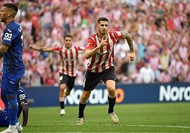 Imagen del partido de la pasada temporada entre el Athletic y el Getafe