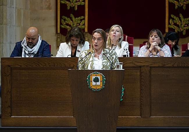 Raquel González, portavoz del PP.