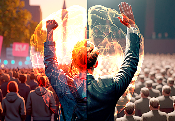 El nexo entre Vox y Podemos: su cerebro emocional responde igual