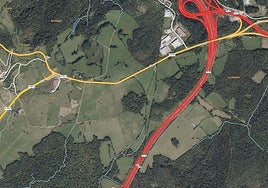 Finalizadas las retenciones en la AP-68 por el incendio de un camión a la altura de Urkabustaiz