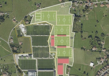 El Athletic quiere ampliar Lezama con un ambicioso plan que duplicará su superficie