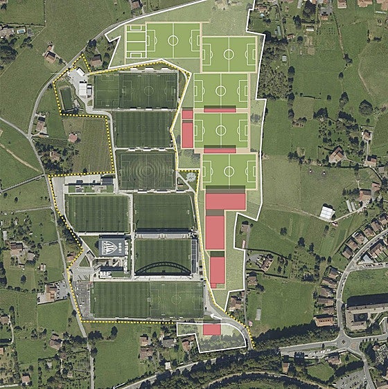 El Athletic quiere ampliar Lezama con un ambicioso plan que duplicará su superficie