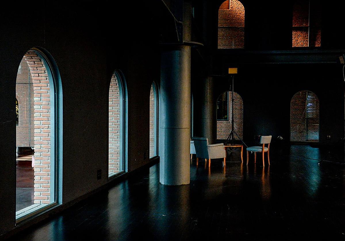 Vista del cubo que ocupara el proyecto Tumo Bilbao-Bizkaia.