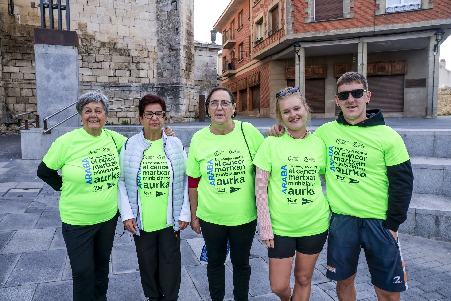 Agurain se apunta a la marea verde contra el cáncer
