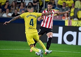 El colmo de la mala suerte para el Athletic: cinco remates en el área en una jugada y no marca