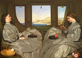 'Compañeras de viaje' (1862) de Augustus Leopold Egg.