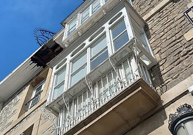 Punto donde se ha producido el desprendimiento.