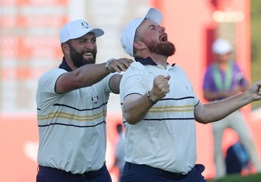 La Europa de Rahm sufre pero triunfa en Nueva York para levantar su decimocuarta Ryder