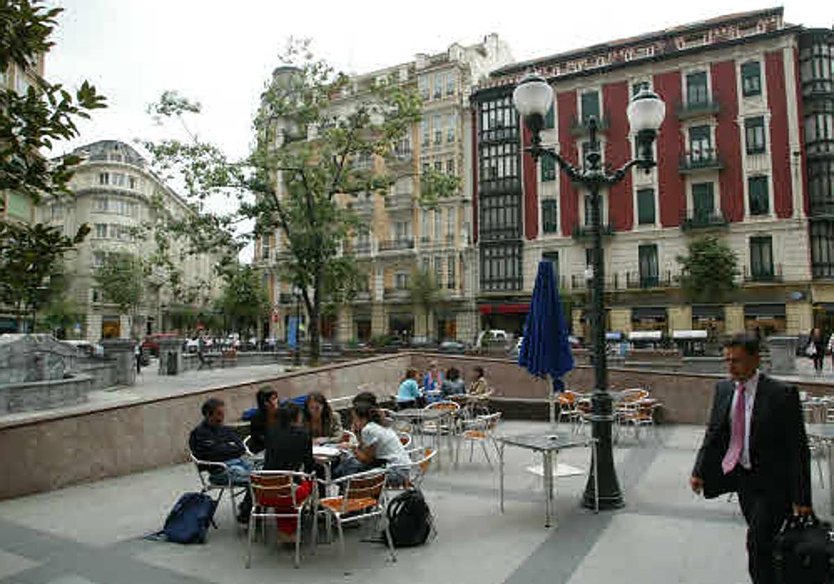 Plaza de Pedro Eguillor de Bilbao