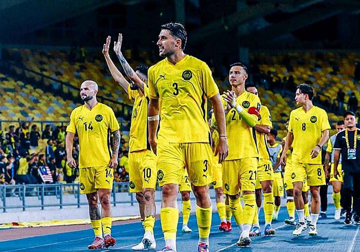 Garcés, con Malasia.