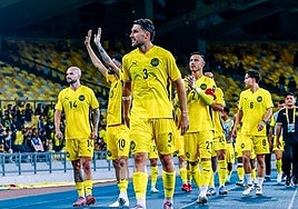 Garcés, con Malasia.