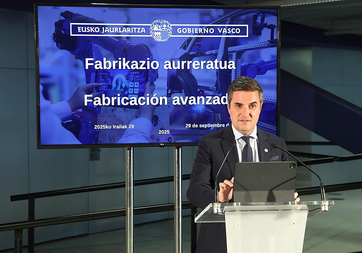 El consejero de Industria del Gobierno vasco, Mikel Jauregi, ha activado este lunes la mesa sectorial de la fabricación avanzada.