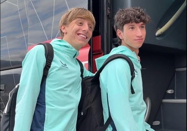 Así son Ibon Sánchez y el 'muniain' Adrián Pérez, los dos jóvenes talentos en la convocatoria para Dortmund