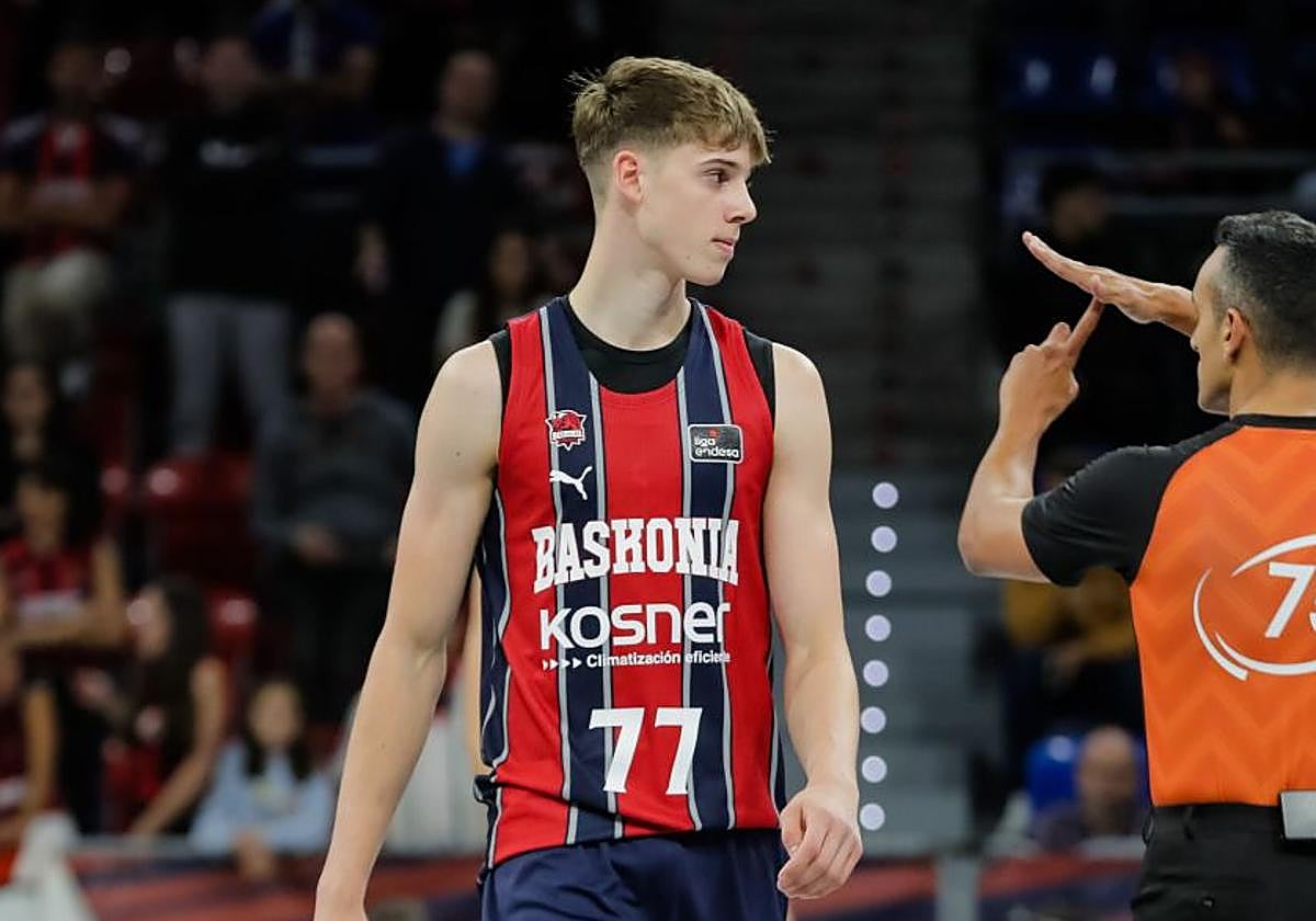 Joksimovic hace historia y se convierte en el baskonista más joven en debutar en la Euroliga