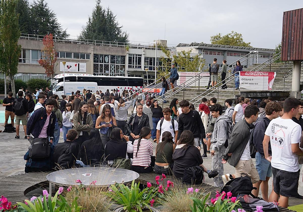 Inicio del curso en la UPV/EHU.