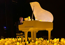 El pianista Sigfrido Cecchini repite en Vitoria este sábado.