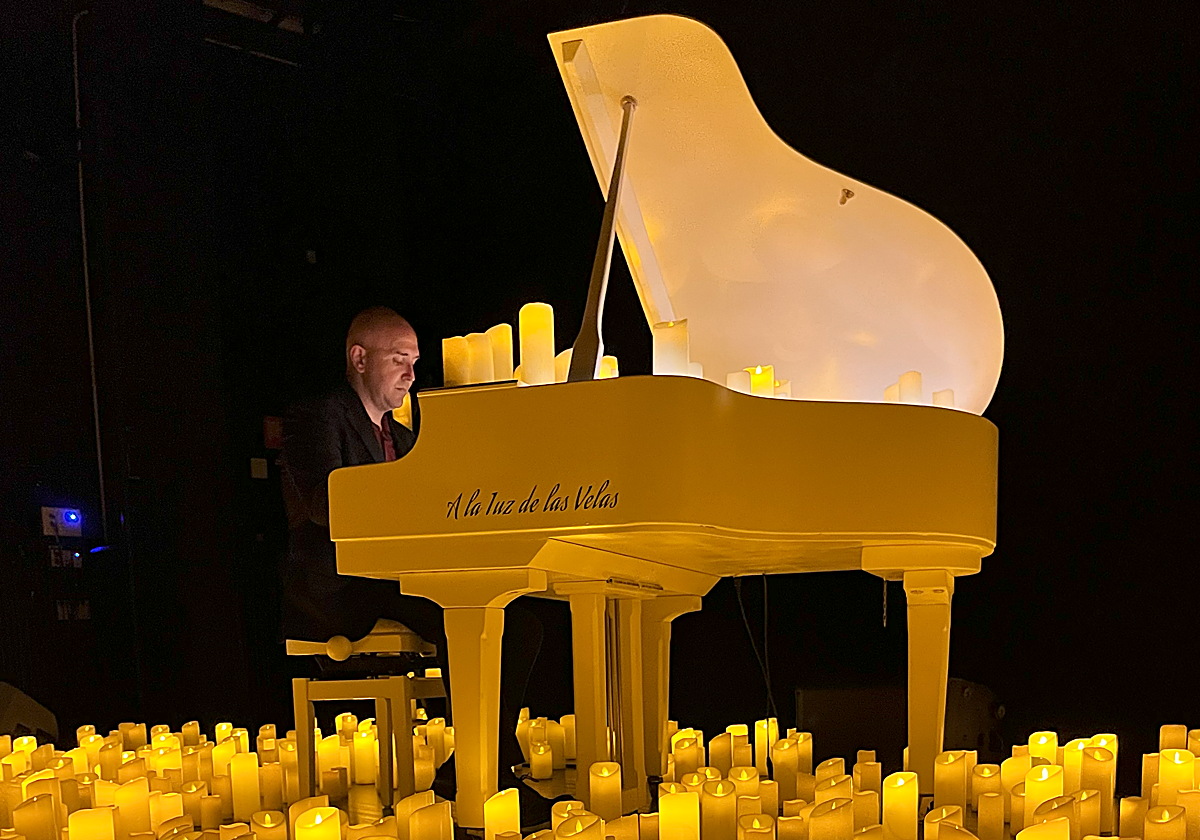 El pianista Sigfrido Cecchini repite en Vitoria este sábado.