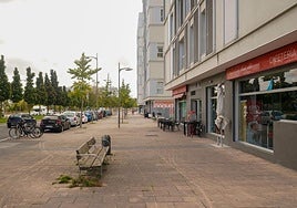 Zona en la que quedaron los dos grupos para pegarse el pasado domingo