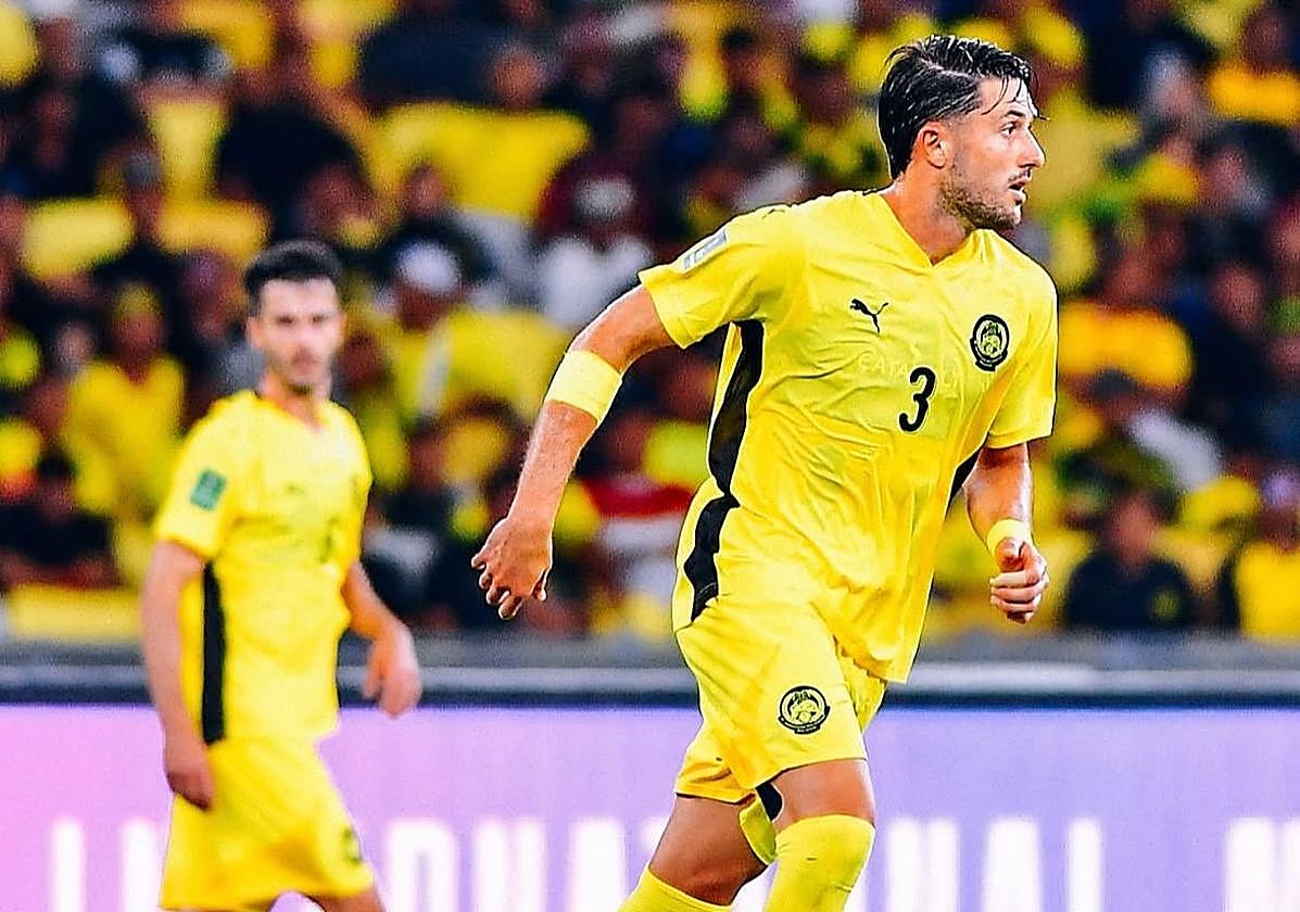 Facundo Garcés, con Malasia.