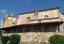 La iglesia de Andra Mari, situada en el barrio de Elexalde, combina estilos de diferentes siglos.
