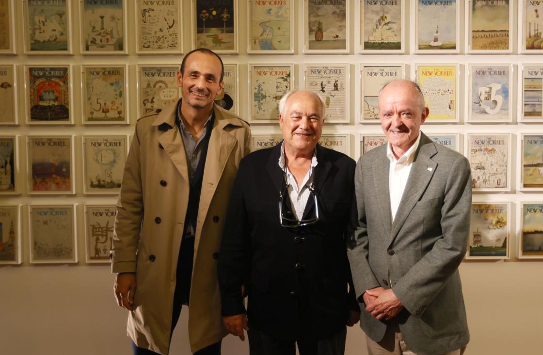 Gaztea Ruiz, Arturo Trueba y José Mari Amantes.