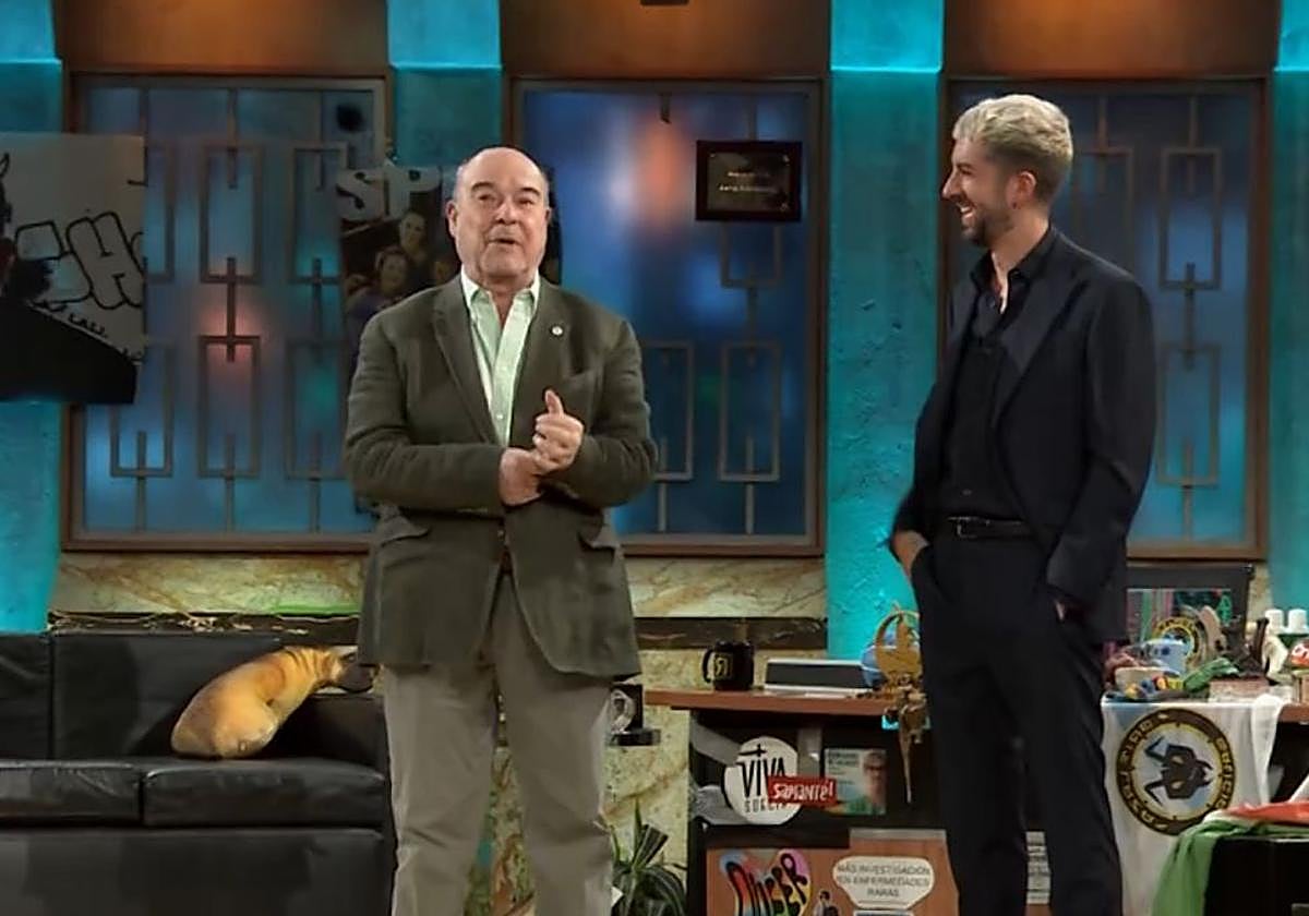 La vacilada de Antonio Resines a Broncano por su pelo rubio platino: «Patético cómo ibas en Vitoria»