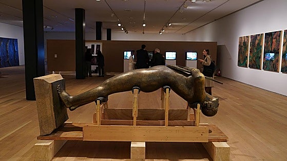 Entre la 'Vista de Bilbao' en 1700, las planchas metálicas de Vicinay y la musa Euterpe tumbada