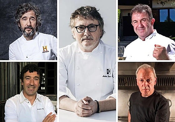 Los cinco cocineros vascos elegidos entre los mejores del mundo según The Best Chef Awards 2025