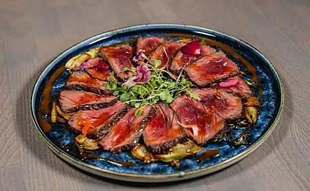 Rump Steak a la Robespierre.