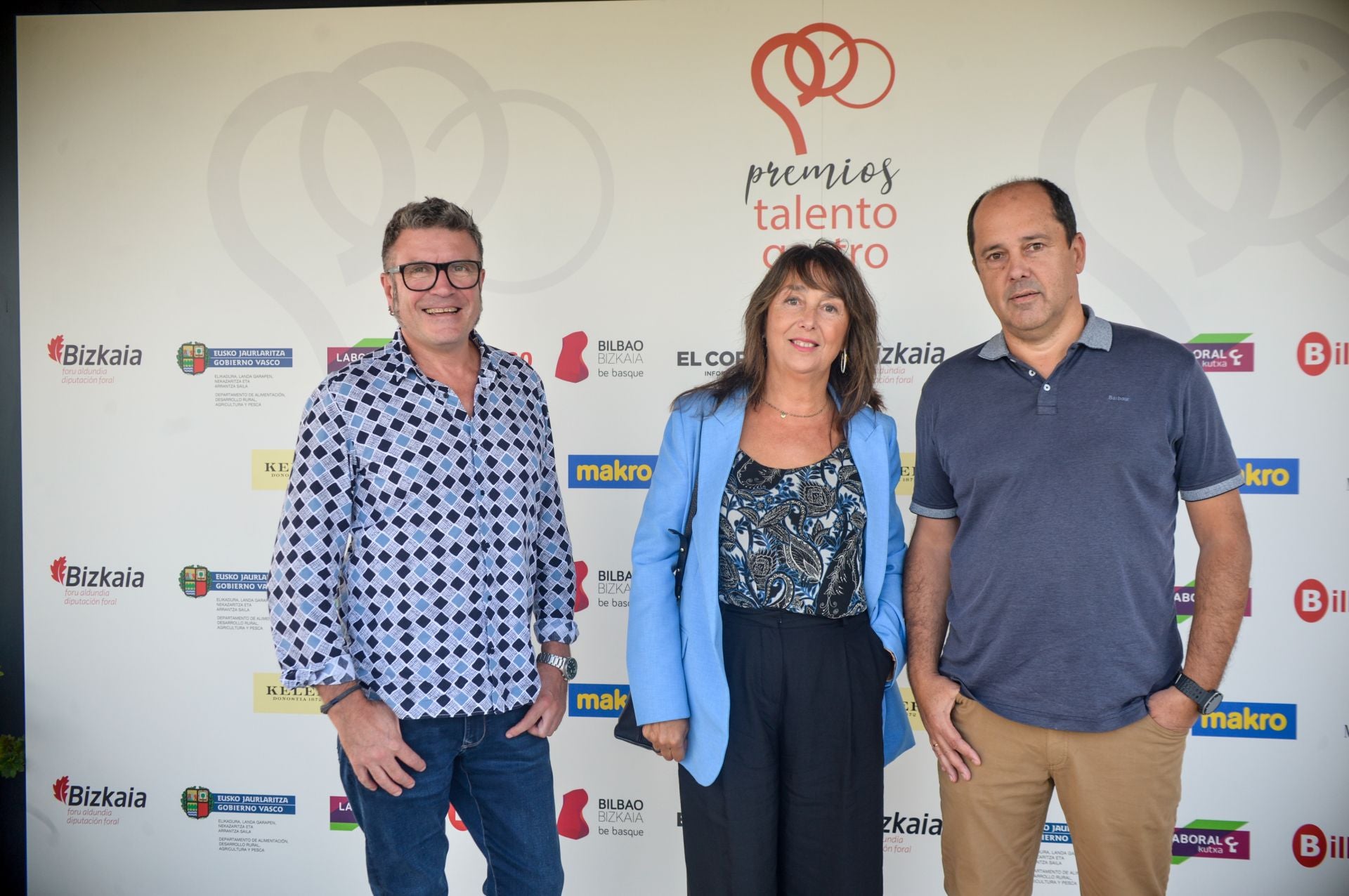 Fernando Calvo, Montse Mateo e Ibon Andraka.