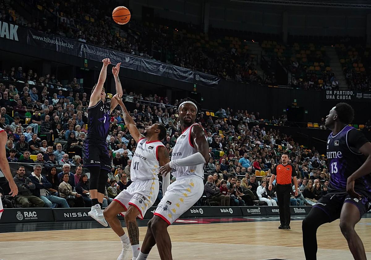 Los hombres de negro recibieron al Andorra en la cuarta jornada de la ACB.