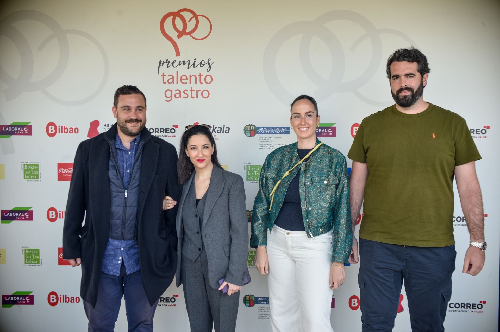 Mikel García, Sara Cordero, Olaia Fernández e Iker Fernández.