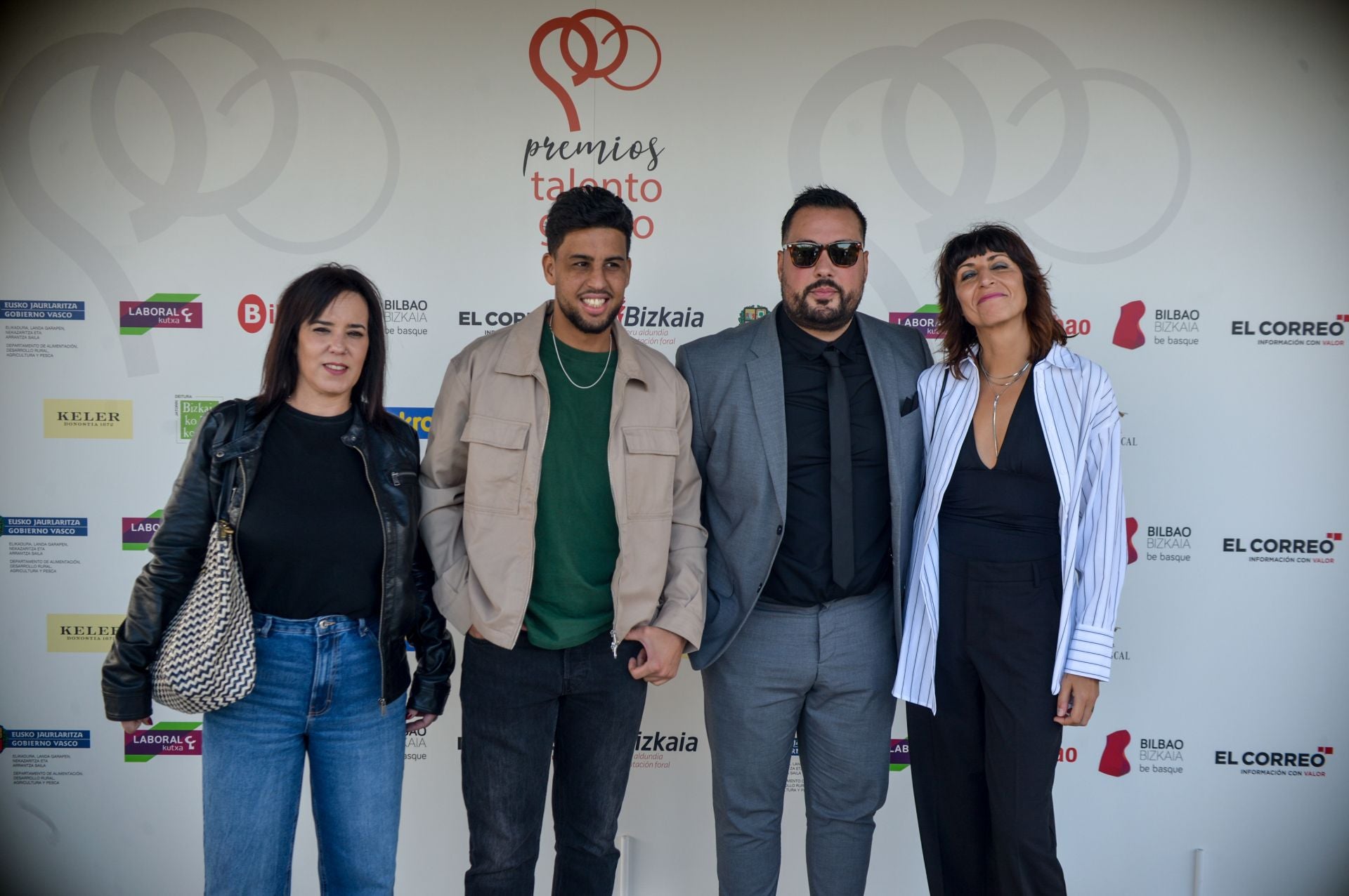 Ainara González, Anwar Taamam, Miguel López y Lorena Costas.