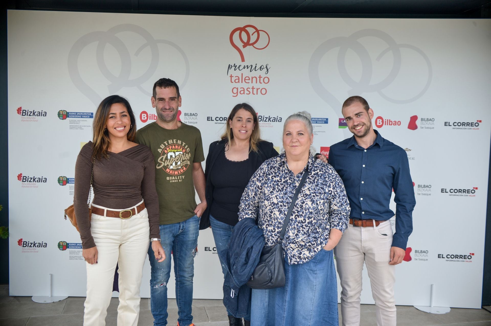 Diva Casciani, Ander Hernández, Verónica Fernández, Sonia Martínez y Noé Ortiz.