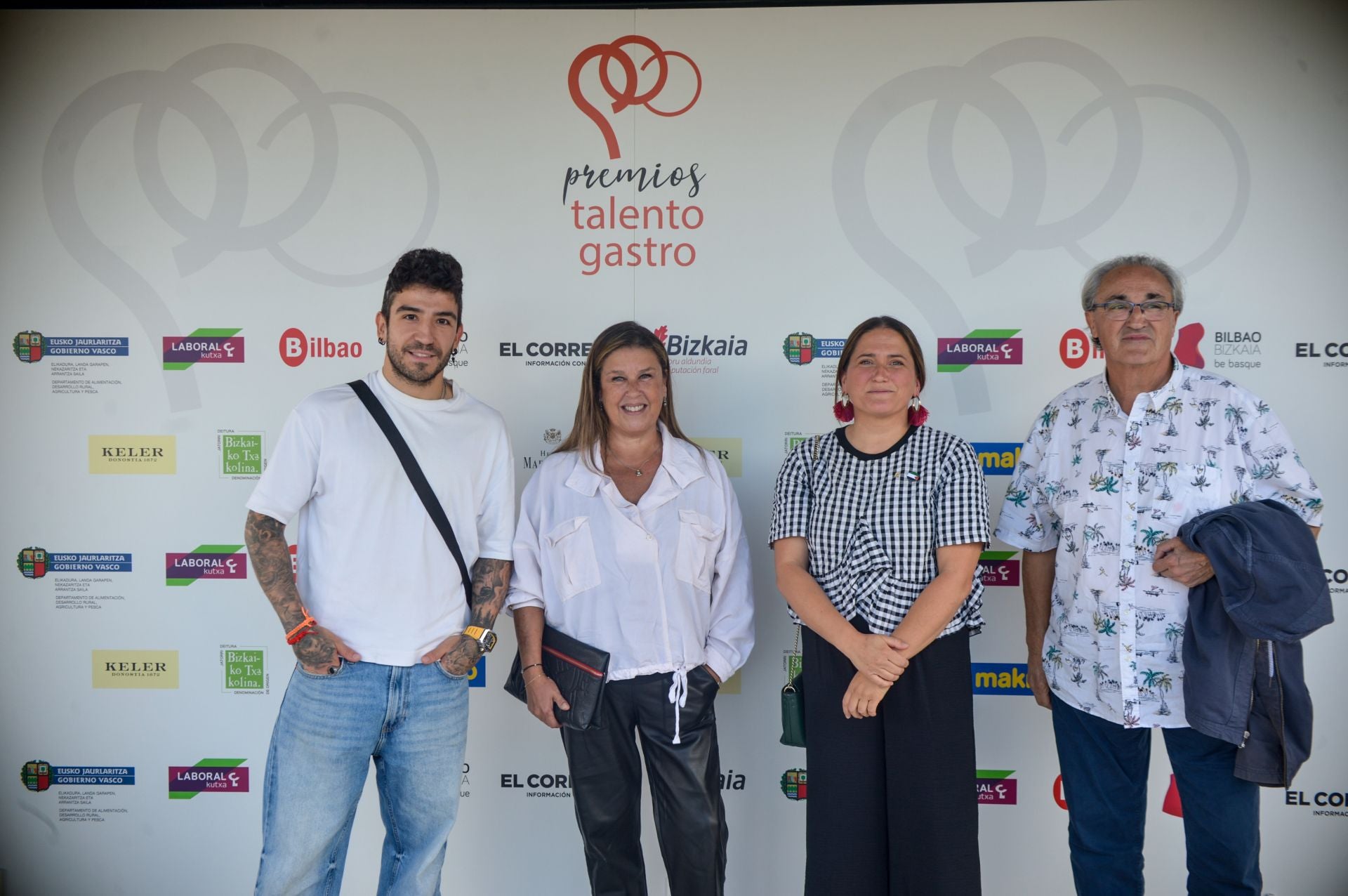 Iván Álvarez, Iratxe Rementeria, Maider Zalduondo y Guillermo Pérez Heredia.
