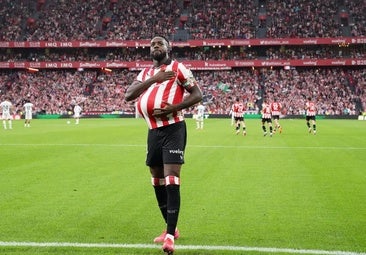 Iñaki Williams pone fin a su sequía goleadora y celebra su paternidad