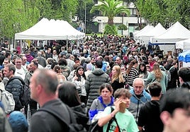 Eguraldi ezegonkorra gorabehera, milaka pertsona hurbildu ziren igande honetan Elgoibarrera.