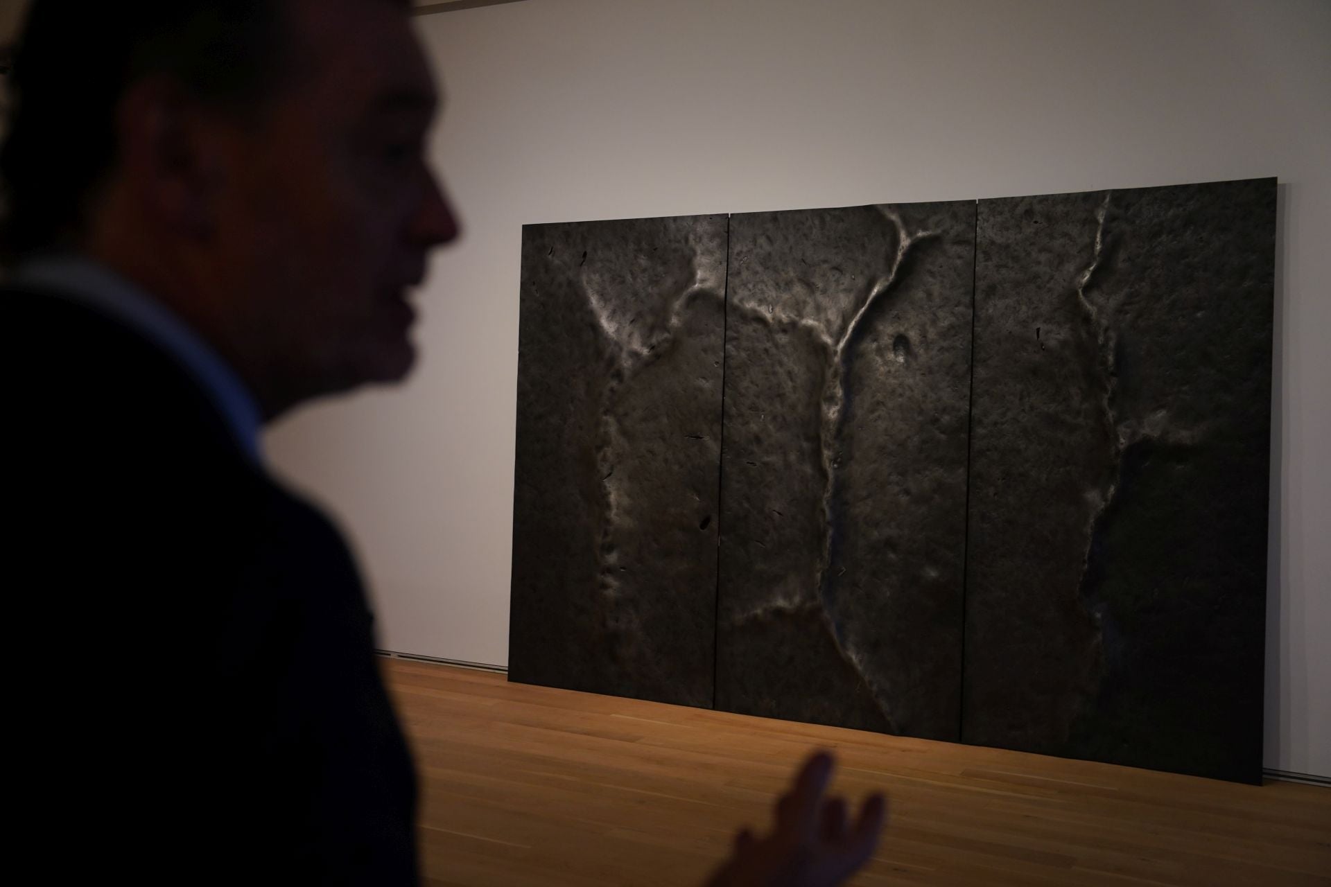 La obra 'Vicinay', de Aitor Ortiz.