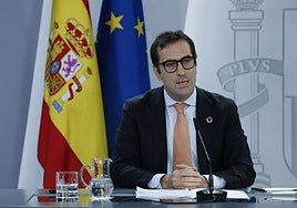 El ministro de Economía, Carlos Cuerpo.