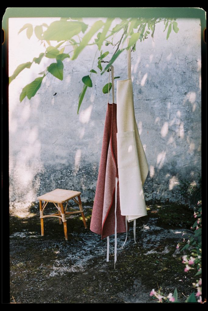 María Clé lanza una colección de ropa de hogar con lana de ovejas latxas