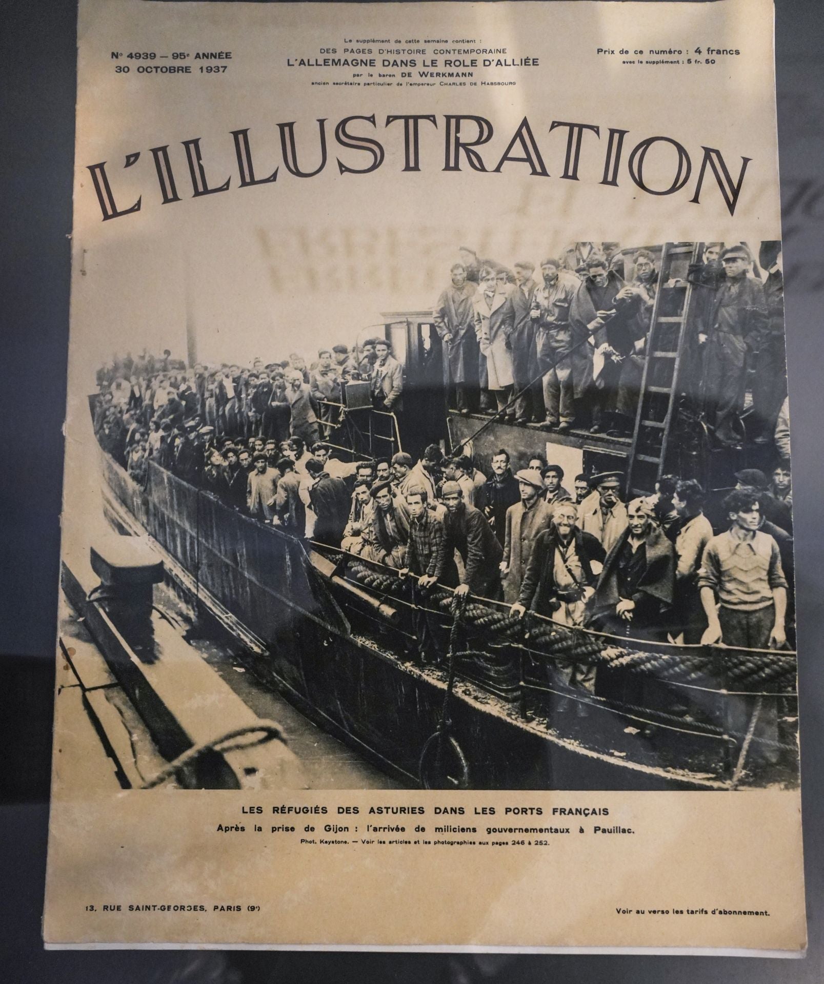 Las imágenes de la muestra de los vascos deportados a campos nazis