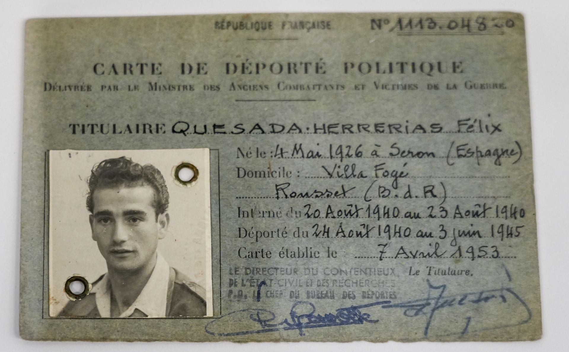 Las imágenes de la muestra de los vascos deportados a campos nazis