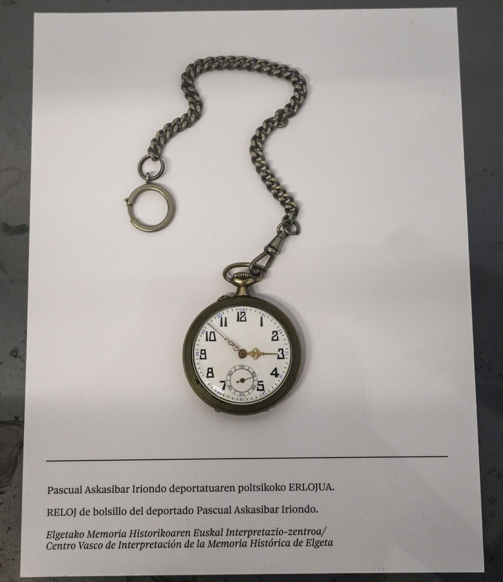 Las imágenes de la muestra de los vascos deportados a campos nazis