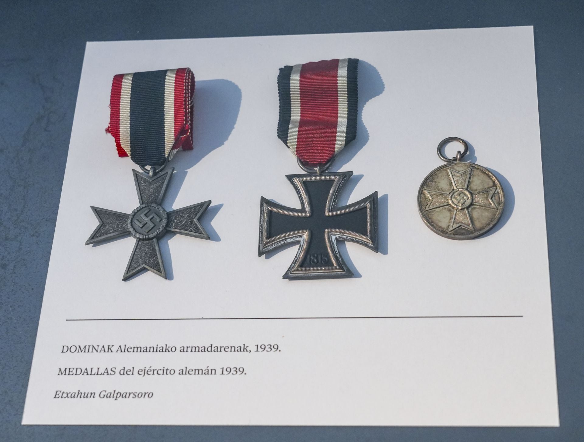 Las imágenes de la muestra de los vascos deportados a campos nazis