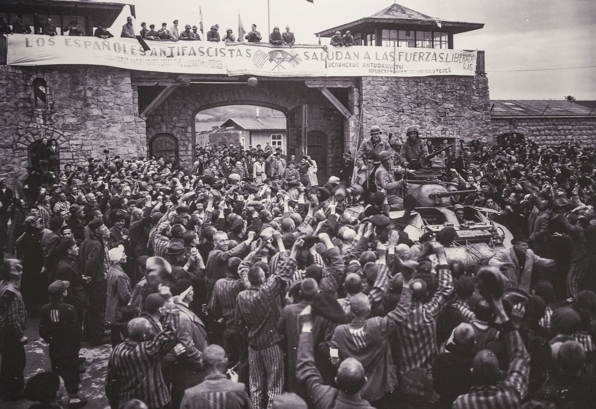 Las imágenes de la muestra de los vascos deportados a campos nazis