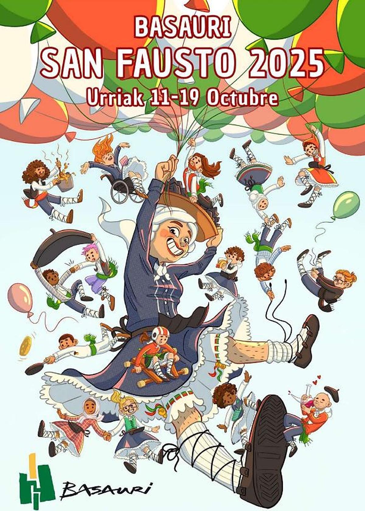 Programa completo de las fiestas de Basauri