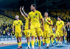 Facundo Garcés, con Malasia.