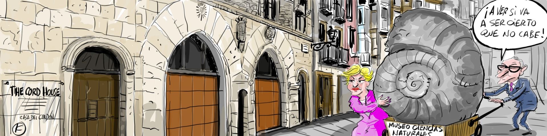 La viñeta de Cerrajería sobre el traslado del Museo de Ciencias a la Casa del Cordón